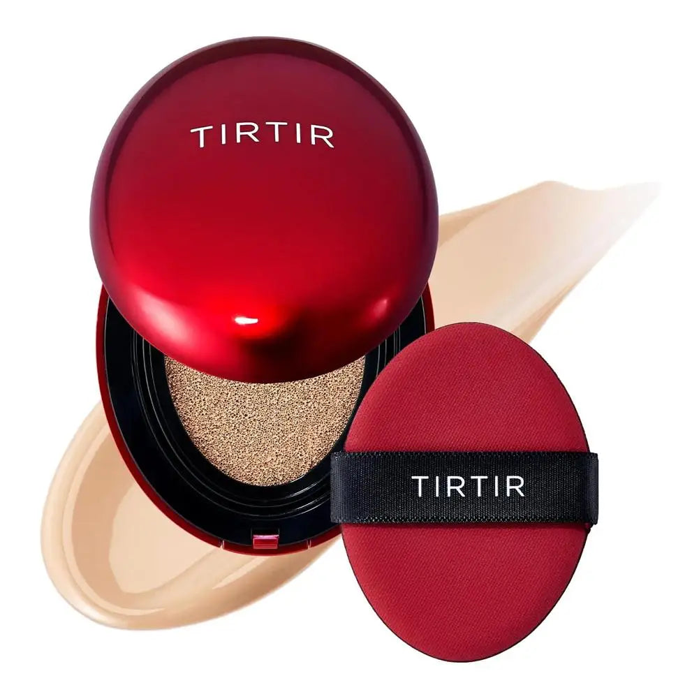 TIRTIR Cushion Foundation SPF50 PA+++ 72h Long Lasting Waterproof High Coverage Foundation Original Korean Makeup