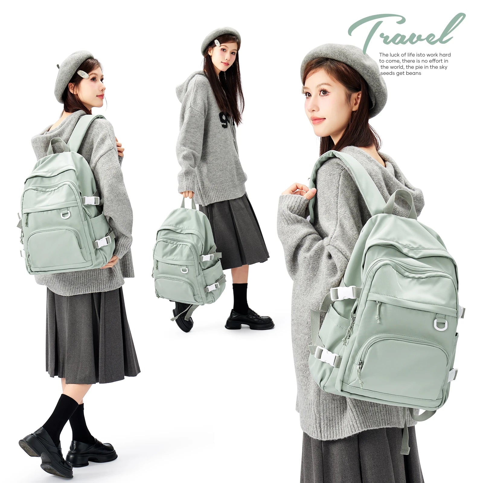 Mochila escolar para mujeres, adolescentes, niñas, niños, mochila escolar para niños, mochila informal de viaje para ordenador portátil, mochila universitaria, mochila de trabajo