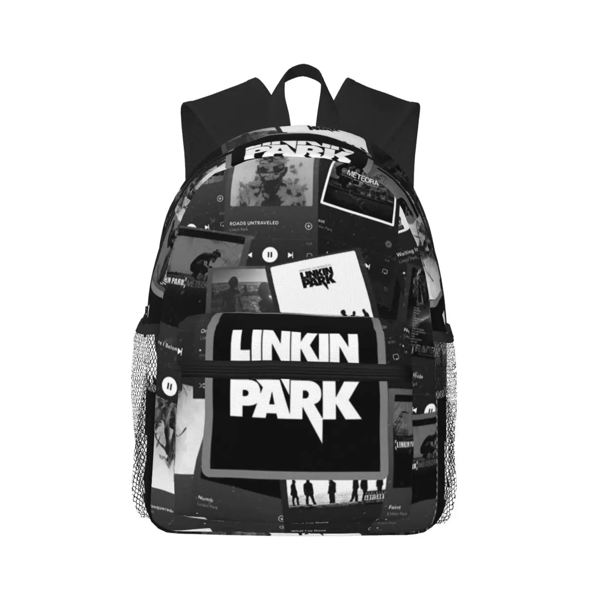 L-Linkin-S P-Park-S Band Mochila para estudiantes Mochila escolar Mochila de viaje para senderismo para niños y niñas Mochila de moda Bolsos de hombro