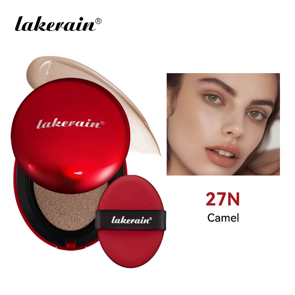 Mask Fit Red Cushion Foundation Long-Lasting Lightweight Buildable Coverage Semi-Matte Finish Korean Cushion Founda