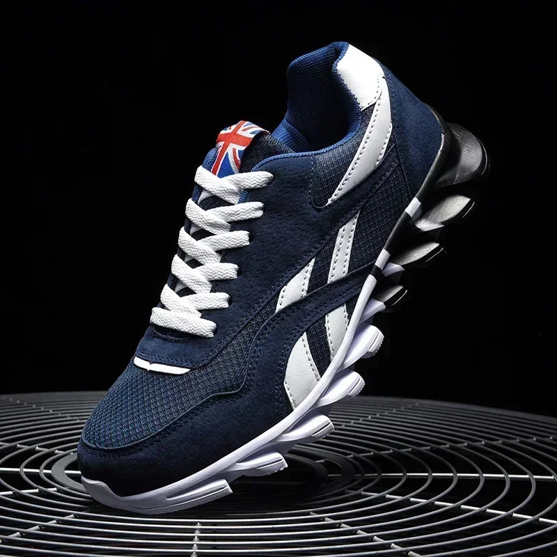 Zapatillas Deportivas para Hombre, Marca Trend, Tallas 36-48, Resistentes al Desgaste, con Amortiguación, Suela Gruesa, Transpirables, para Correr al Aire Libre