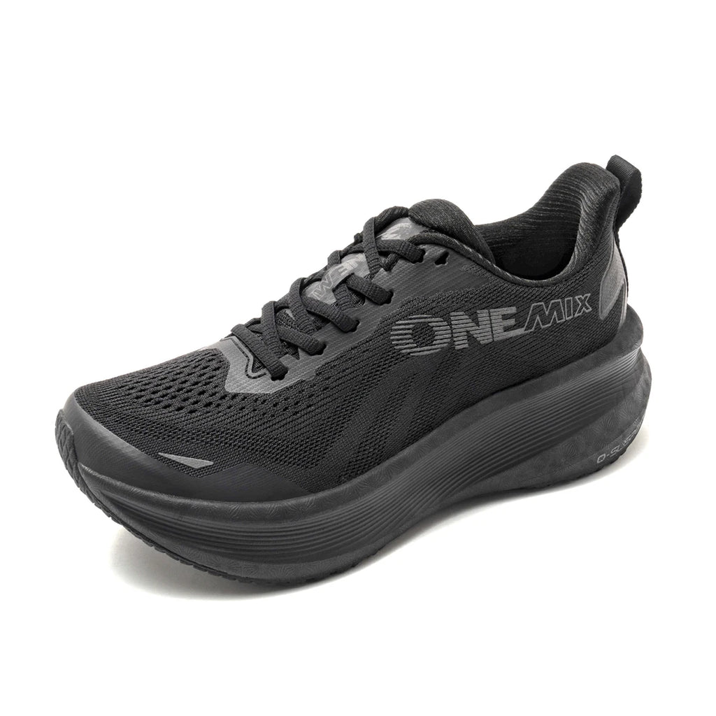 ONEMIX Zapatillas de deporte de malla transpirable y ligeras para mujer, zapatillas para correr con suela suave antideslizante y absorción de impactos, para fitness y uso versátil