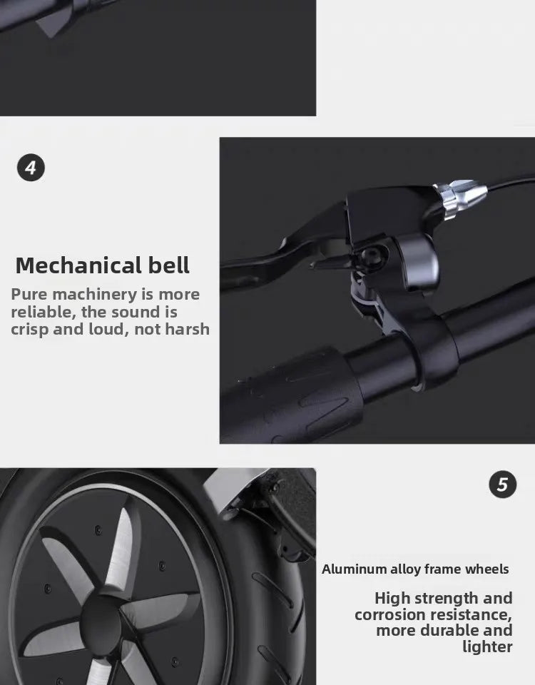 Las bicicletas eléctricas plegables son pequeñas, ultraligeras y portátiles, ayudando a impulsar la movilidad de los vehículos eléctricos.