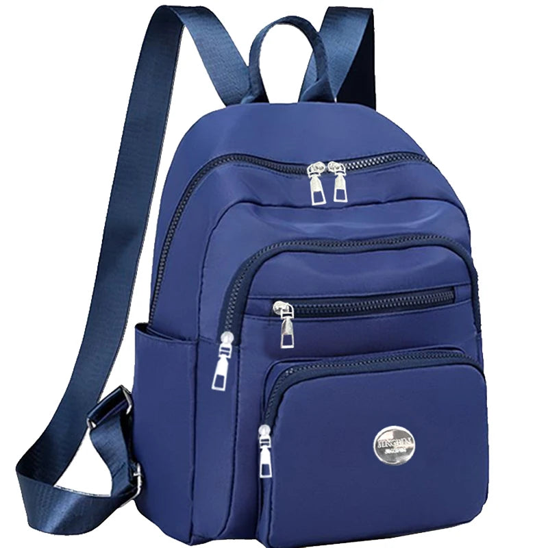 Bolso de doble hombro de nailon de estilo neutro para hombres y mujeres, adecuado para viajes de negocios, varios colores disponibles.