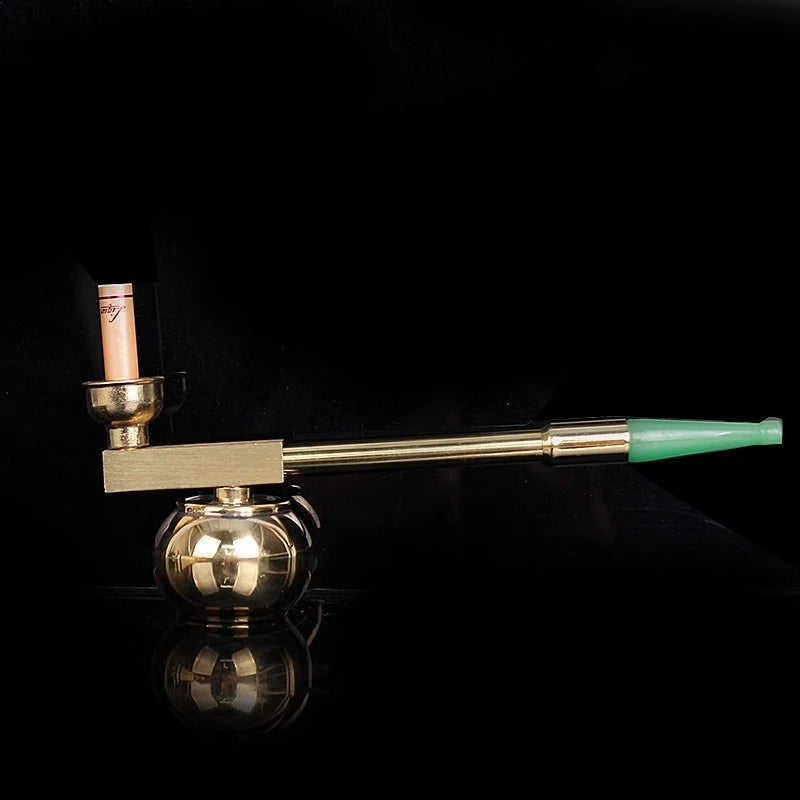 Olla de tubería de agua de cobre, olla de tubería antigua portátil, tubería de filtro de agua para uso doméstico