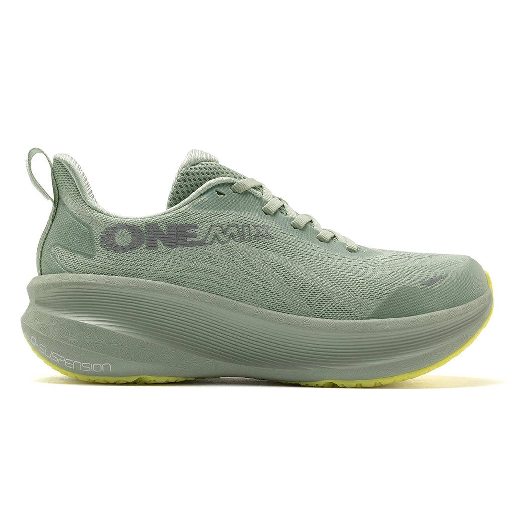 ONEMIX Zapatillas de deporte de malla transpirable y ligeras para mujer, zapatillas para correr con suela suave antideslizante y absorción de impactos, para fitness y uso versátil