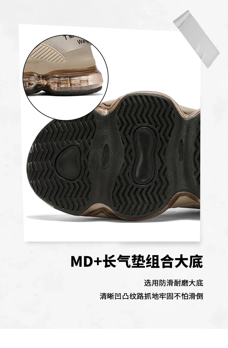 Zapatillas de deporte de lujo para hombre, mocasines informales transpirables para entrenamiento, mocasines de moda para correr, Tenis masculinos