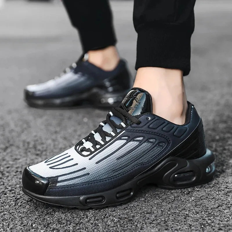 Nuevas zapatillas deportivas para hombre, transpirables, con amortiguación, antideslizantes, con resorte y resistentes al desgaste.