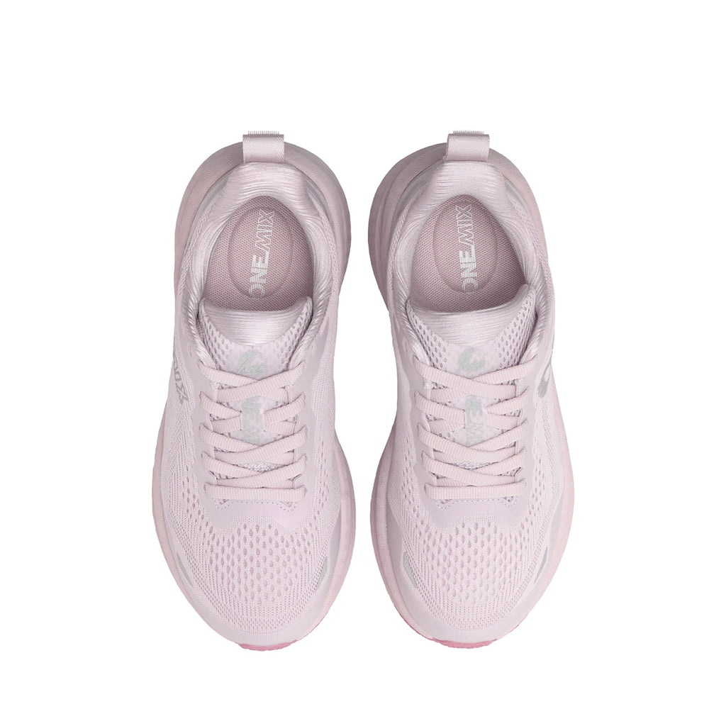 ONEMIX Zapatillas de deporte de malla transpirable y ligeras para mujer, zapatillas para correr con suela suave antideslizante y absorción de impactos, para fitness y uso versátil