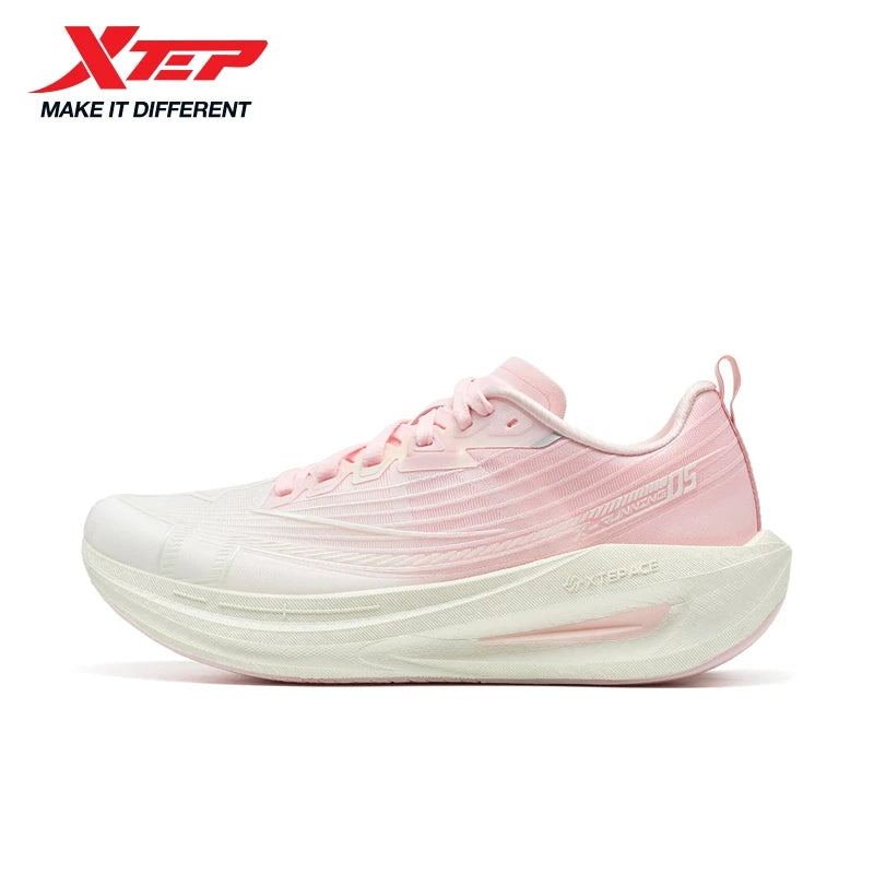 Zapatillas Xtep One Piece Modeling 5,0 para mujer, soporte estable, cómodas, transpirables, duraderas, zapatillas para correr 874218110037