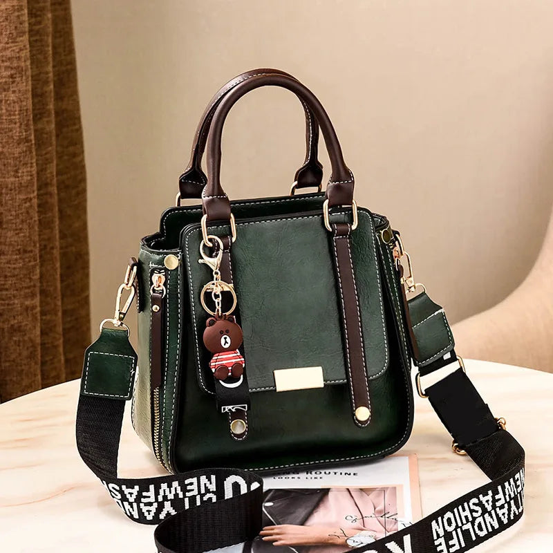 Bolso de mano de diseñador de marca de lujo para mujer, bolso de hombro de nueva tendencia a la moda, bolso cruzado Retro clásico, bolso cuadrado pequeño para ir al trabajo