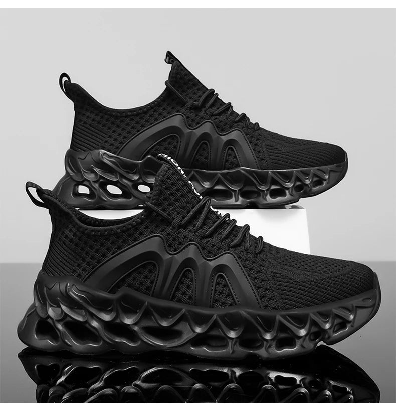 Zapatos de hombre, zapatillas de deporte informales para hombre, tenis, zapatos de lujo, zapatos de entrenamiento para carreras, zapatos transpirables, mocasines de moda, zapatos para correr para hombre