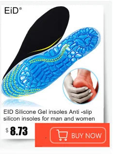 Almohadilla deportiva de Gel de silicona para zapatos, soporte para ARCO, espesamiento, absorción de impacto, almohadilla para zapatos de baloncesto y fútbol, plantilla suave de silicona Unisex