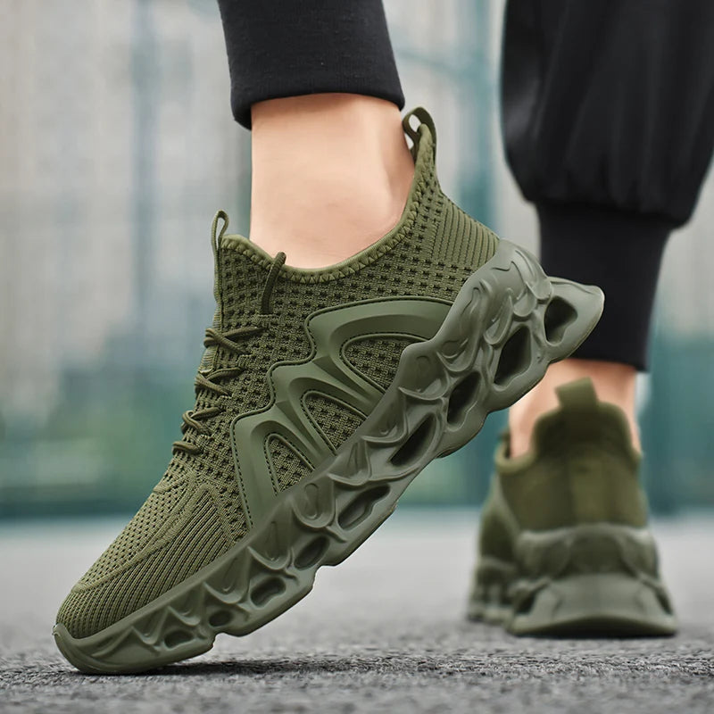 Zapatos de hombre, zapatillas de deporte informales para hombre, tenis, zapatos de lujo, zapatos de entrenamiento para carreras, zapatos transpirables, mocasines de moda, zapatos para correr para hombre