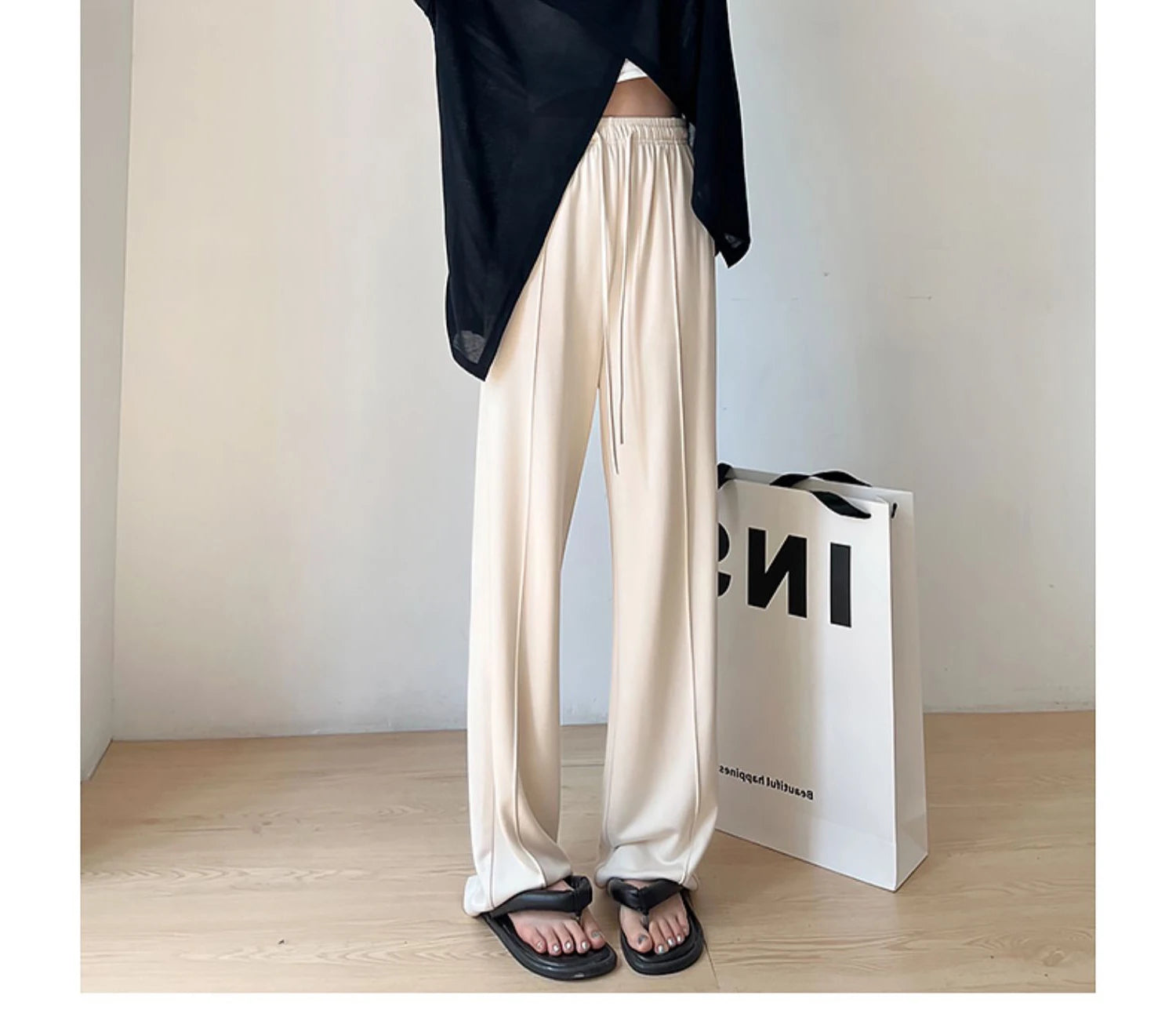 Verano elegante moda Harajuku Slim Fit ropa femenina suelta Casual todo fósforo camisetas sólido cuello redondo estilo fino camisetas de manga larga