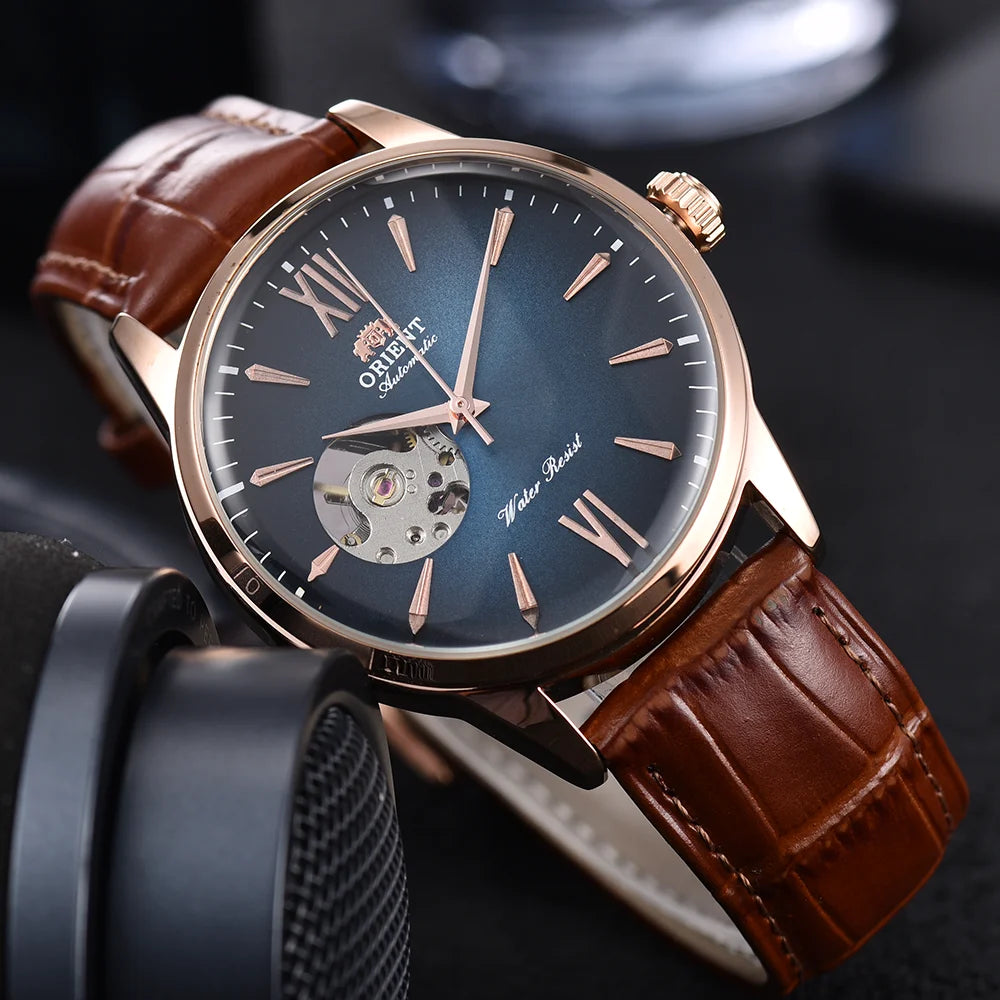 Relojes Orient Originales Populares para Hombre, Reloj de Pulsera Mecánico Automático Orient, Relojes Masculinos de Lujo AAA