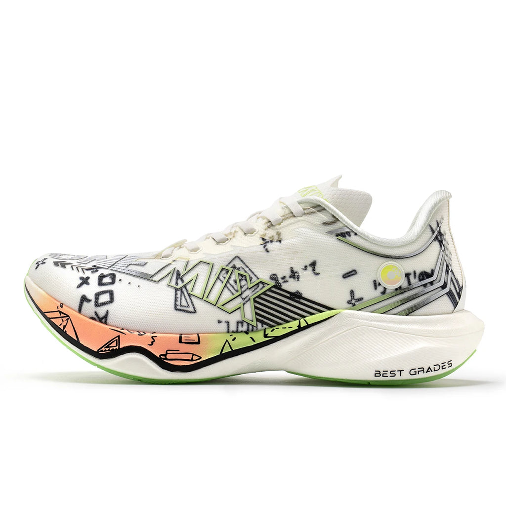 ONEMIX Zapatillas de Running y Entrenamiento con Placa de Carbono de Nylon para Hombre, Amortiguación Completa, Zapatillas Deportivas con Placa de Carbono para Caminar