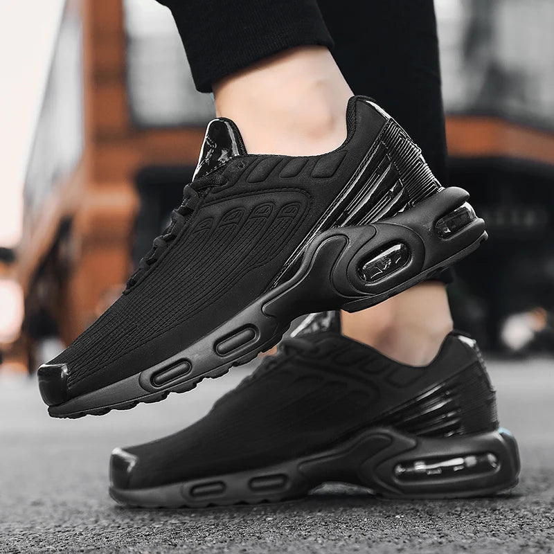 Nuevas zapatillas deportivas para hombre, transpirables, con amortiguación, antideslizantes, con resorte y resistentes al desgaste.