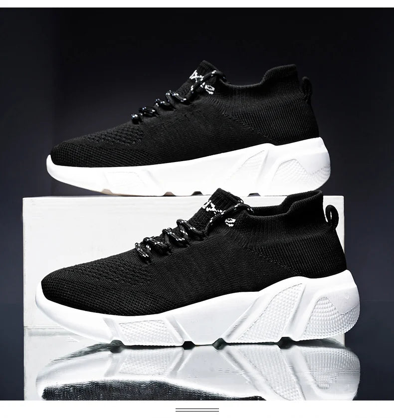 Zapatillas de deporte para hombre, zapatos para mujer, calcetines de tendencia de tenis, zapatos para caminar, mocasines, transpirables, informales, para correr, verano, verde, talla grande 35-47