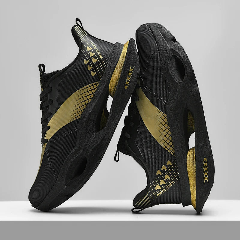 Zapatillas de Running de Alto Rendimiento para Hombre, con Placa de Carbono, Ligeras, Transpirables, con Amortiguación, para Todo Tipo de Terreno, Entrenamiento de Larga Distancia