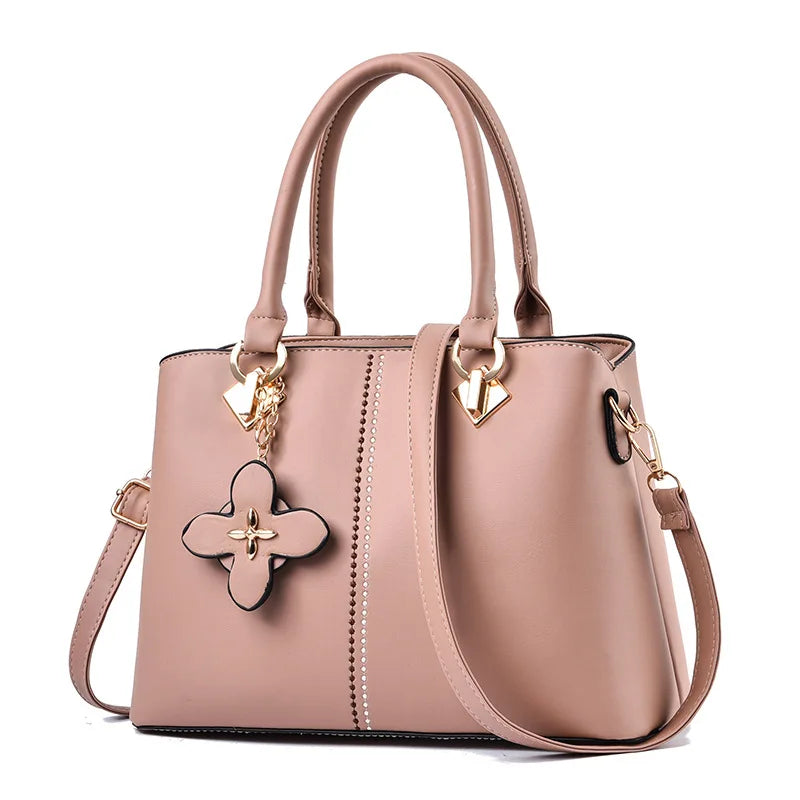 Nuevo Bolso de Hombro para Mujer 2026, Bolso de Diseñador de Lujo, Bolso de Cuero con Monograma Estampado, Bolso Bandolera