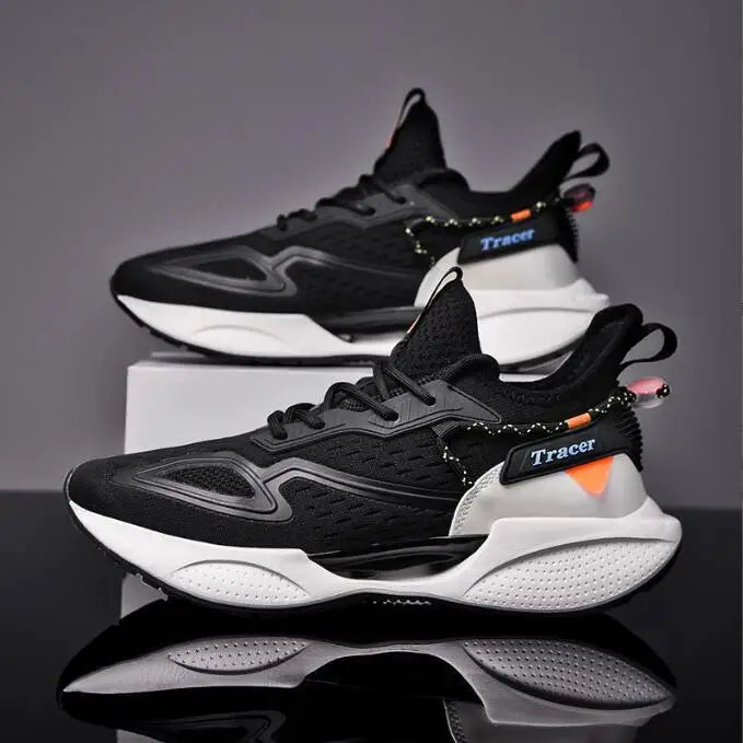 Zapatillas de deporte para hombre, transpirables, a la moda, para correr, cómodos, informales, zapatos deportivos ligeros para hombre