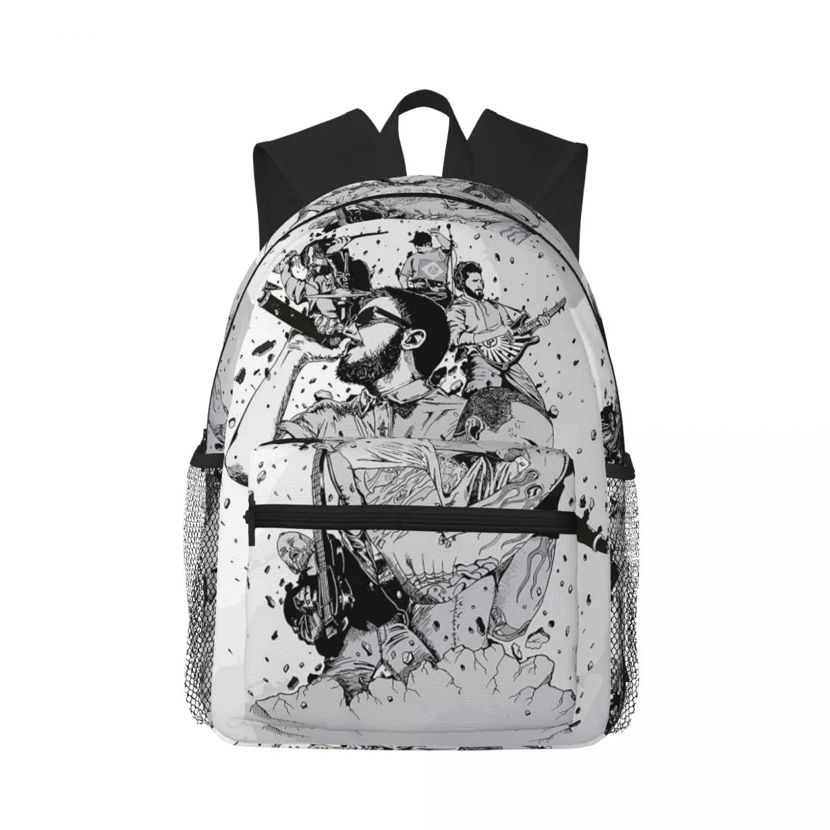 L-Linkin-S P-Park-S Band Mochila para estudiantes Mochila escolar Mochila de viaje para senderismo para niños y niñas Mochila de moda Bolsos de hombro