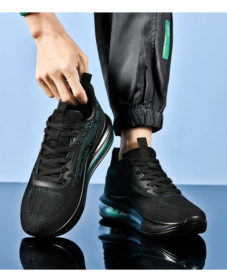 Zapatos de hombre, zapatillas de deporte informales para hombre, tenis, zapatos de lujo, zapatos de entrenamiento para carreras, zapatos transpirables, mocasines de moda, zapatos para correr para hombre