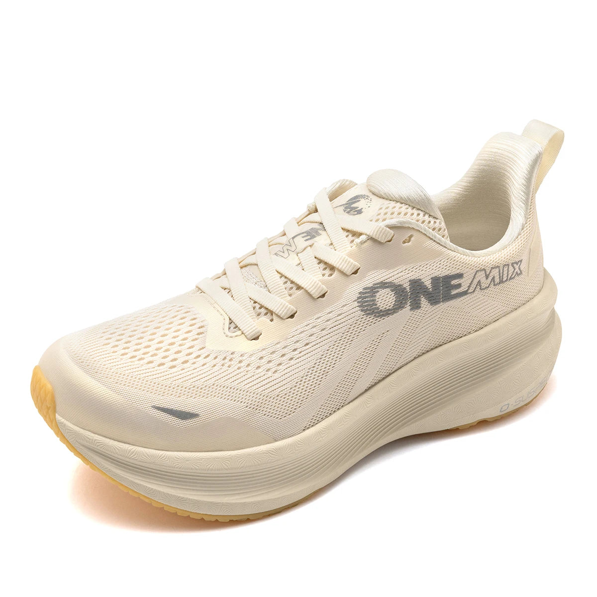 ONEMIX Zapatillas de deporte de malla transpirable y ligeras para mujer, zapatillas para correr con suela suave antideslizante y absorción de impactos, para fitness y uso versátil