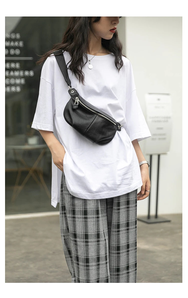 Bolso de pecho femenino, bolsos cruzados con cadena para mujer, nuevos bolsos de hombro, riñonera pequeña de cuero PU para mujer, cartera para teléfono