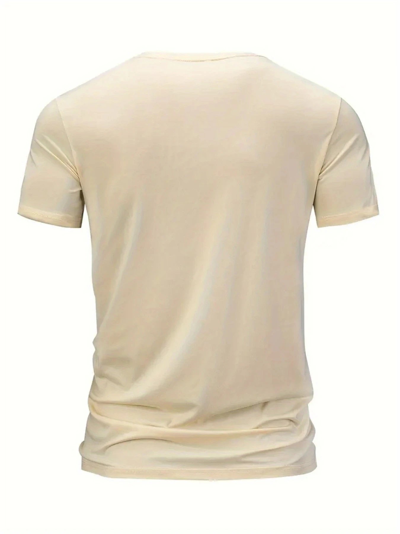Camiseta de manga corta con cuello redondo para hombre, 100% algodón, informal, holgada, con estampado de letras, cómoda, deportiva, para verano