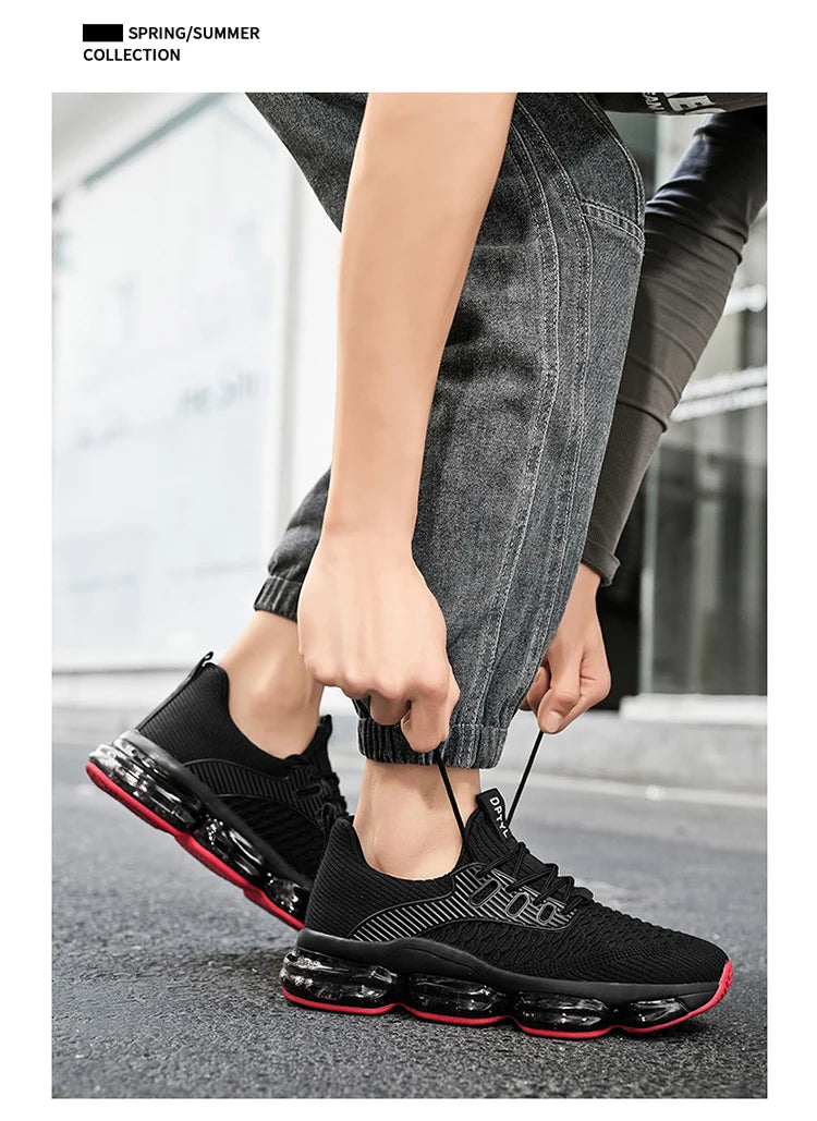 Zapatillas Deportivas Casuales Transpirables para Hombre, Zapatillas de Running de Lujo, Tenis Cómodos para Hombre y Mujer