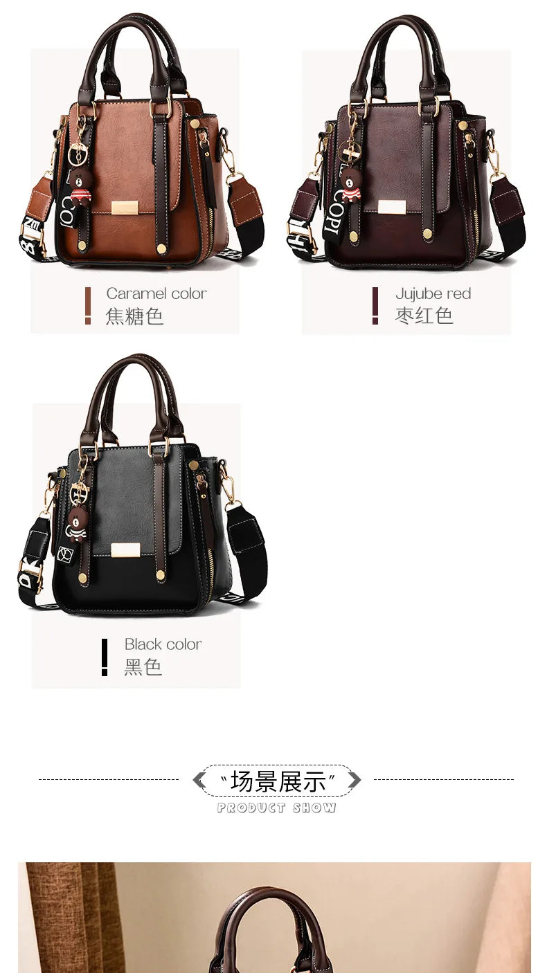Bolso de mano de diseñador de marca de lujo para mujer, bolso de hombro de nueva tendencia a la moda, bolso cruzado Retro clásico, bolso cuadrado pequeño para ir al trabajo