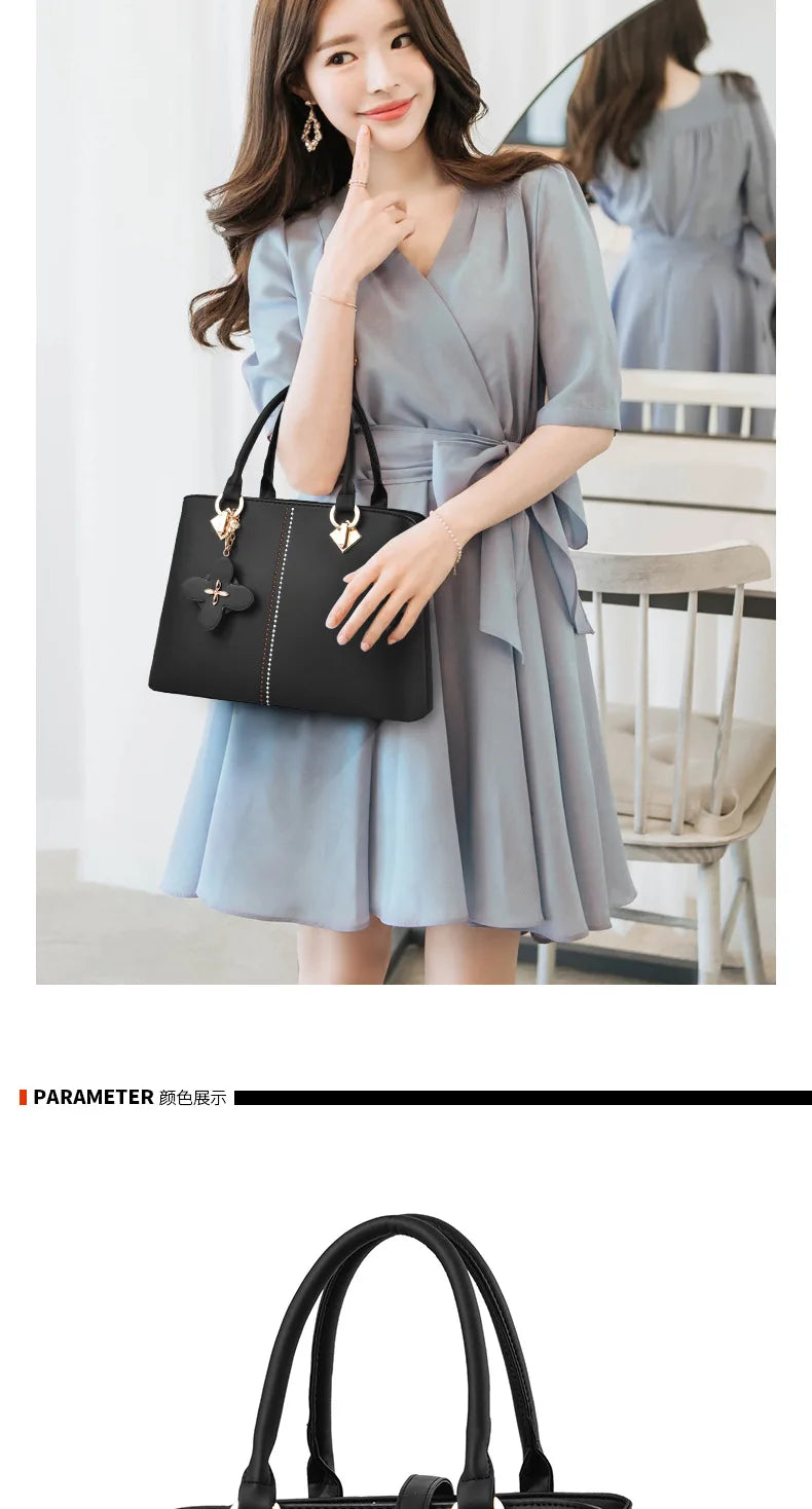 Nuevo Bolso de Hombro para Mujer 2026, Bolso de Diseñador de Lujo, Bolso de Cuero con Monograma Estampado, Bolso Bandolera