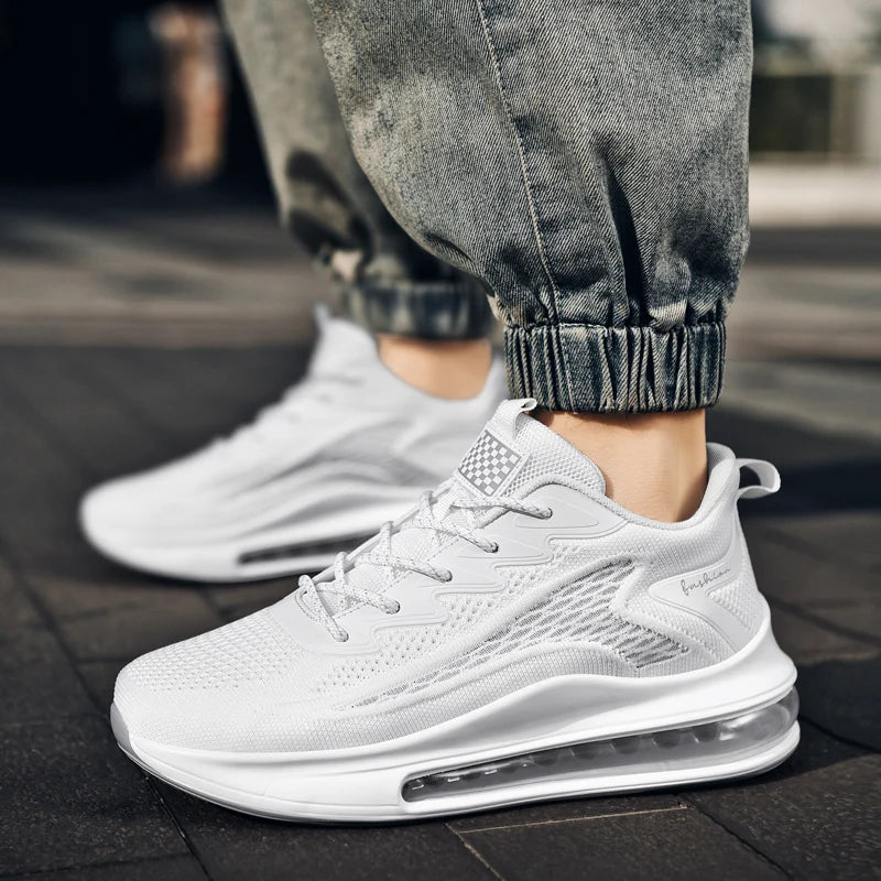 tenis masculino zapatos de hombre zapatillas hombre Zapatillas de deporte para hombre, zapatos informales, tenis de lujo, transpirables, mocasines de moda para correr