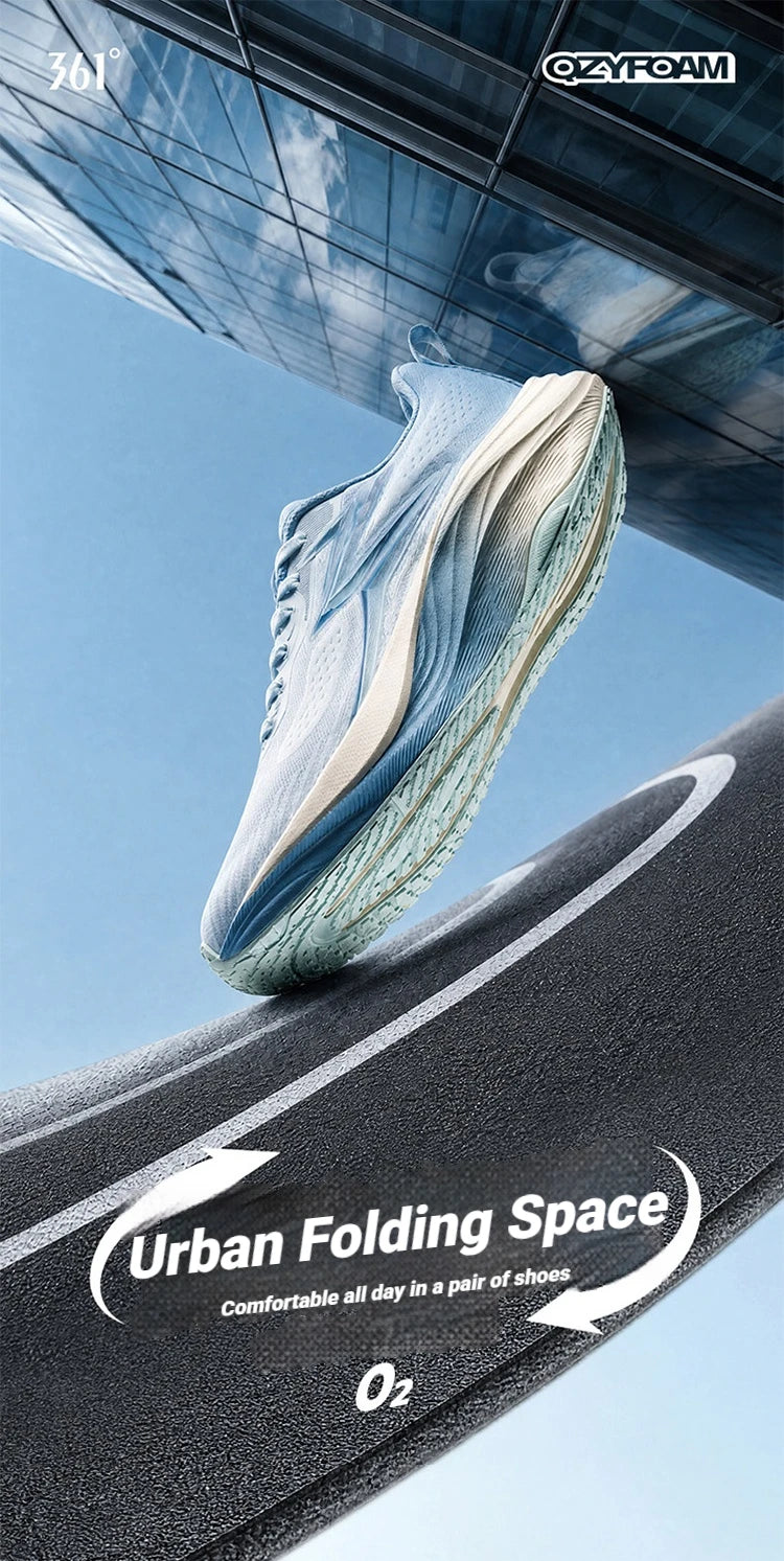 361 Degrees O2 2026, Nuevas Zapatillas de Entrenamiento de Maratón Profesionales para Hombre, Ligeras, con Rebote, Duraderas, Zapatillas Deportivas Masculinas 672632222