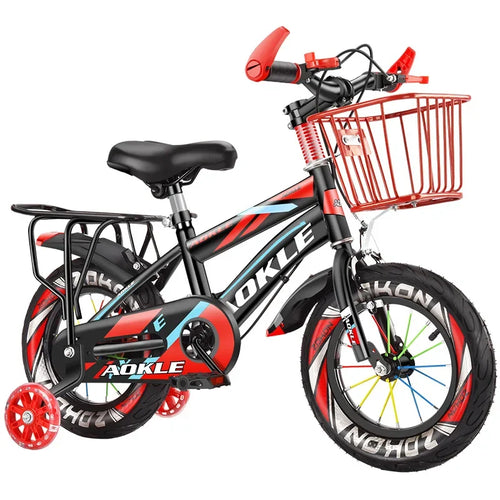 Children's bicycles, 12-18 inch carbon steel frame bicycles for children aged 2-10, can ride bicycles, boys' and girls' bicycles, new