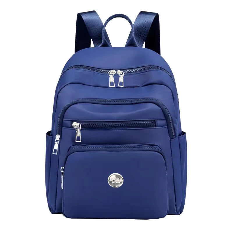 Bolso de doble hombro de nailon de estilo neutro para hombres y mujeres, adecuado para viajes de negocios, varios colores disponibles.