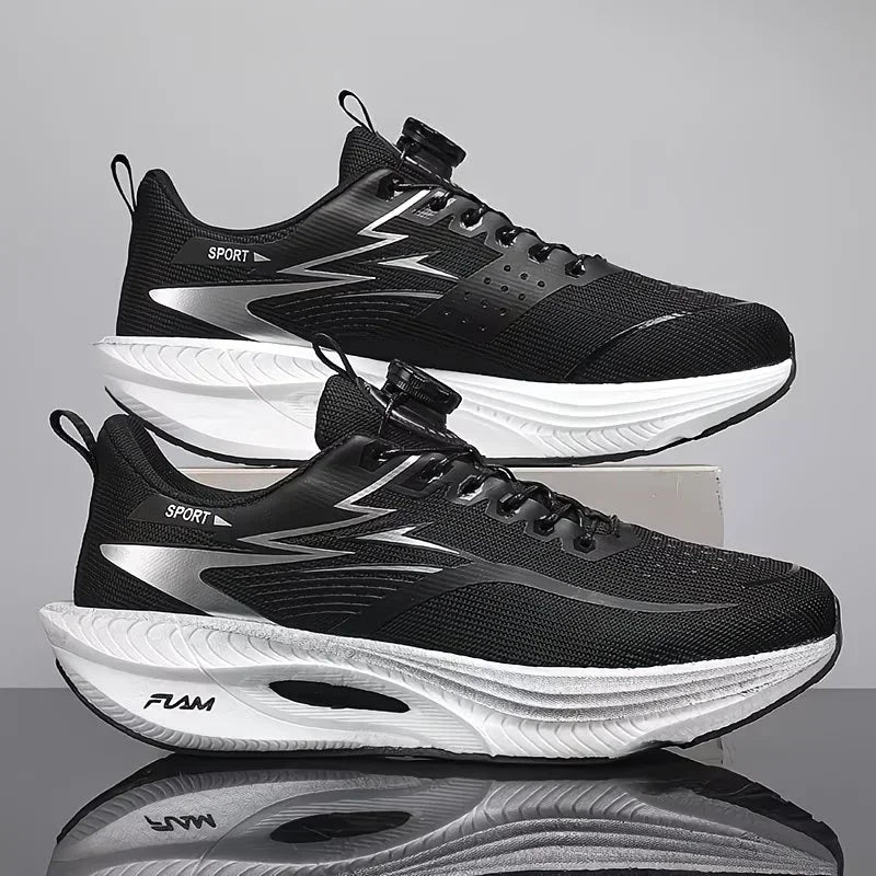 Zapatillas deportivas para hombre, zapatillas informales para maratón, transpirables, ligeras, cómodas, atléticas, antideslizantes, para caminar al aire libre