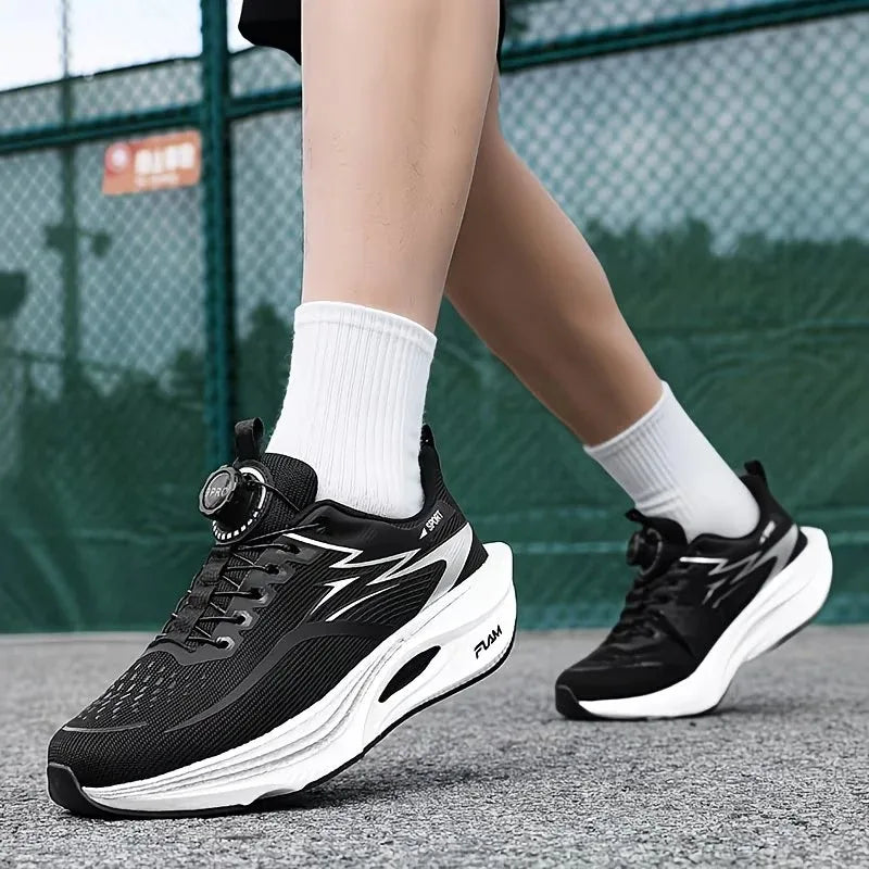 Zapatillas deportivas para hombre, zapatillas informales para maratón, transpirables, ligeras, cómodas, atléticas, antideslizantes, para caminar al aire libre