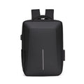 Mochila informal de carcasa dura para hombre HOMEFISH, mochila antirrobo, bolsa de viaje de alta capacidad con carga USB, bolsa de ordenador de negocios a la moda