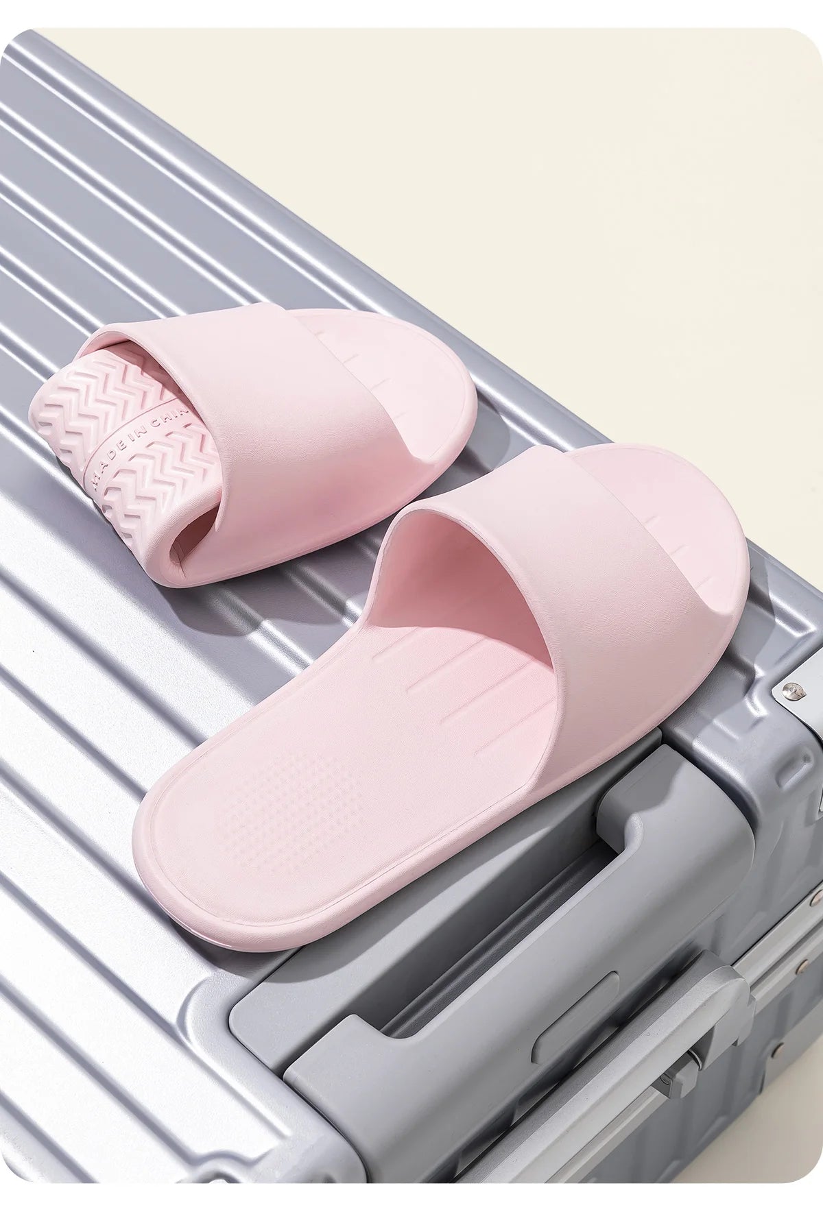 Zapatillas cómodas de EVA, zapatillas de interior de viaje fáciles de plegar, cómodas zapatillas informales ligeras