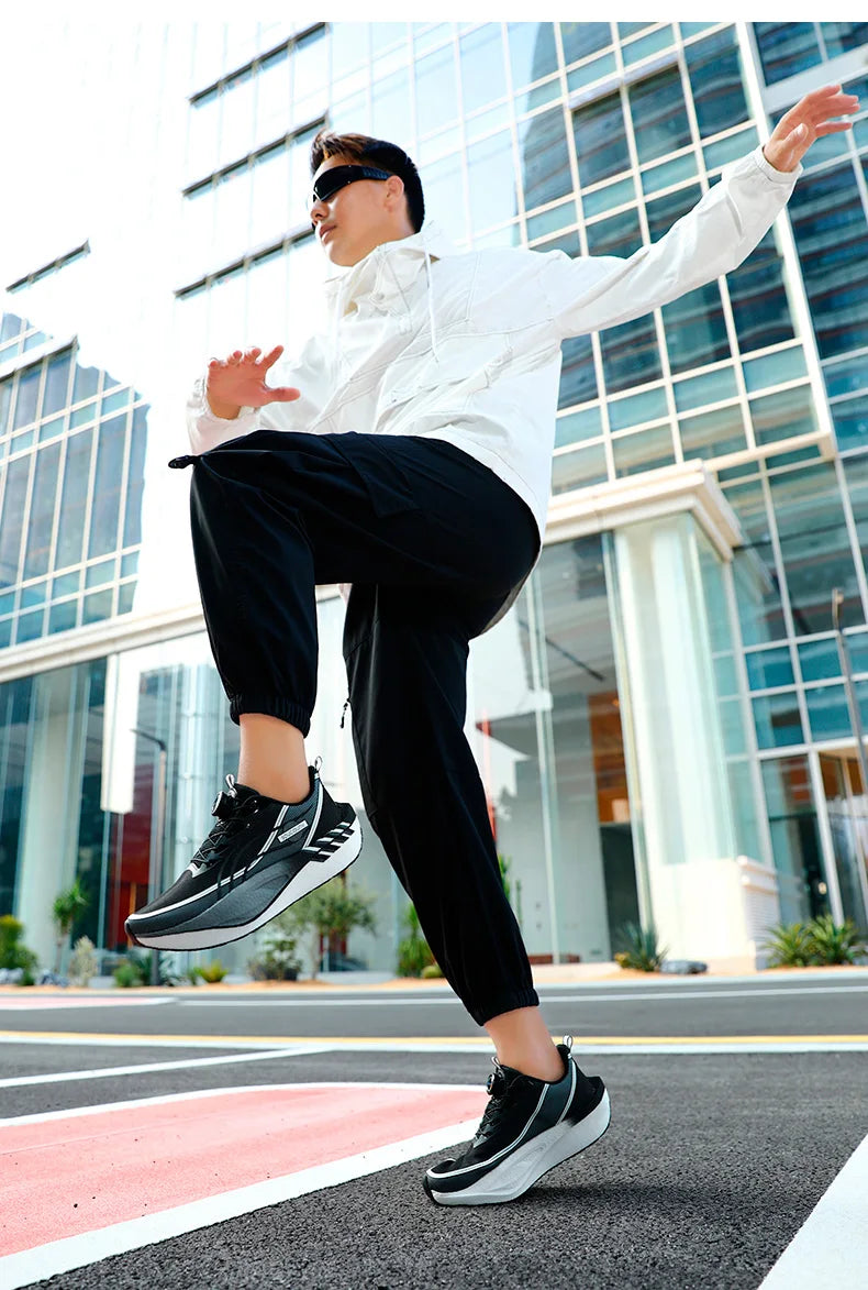 Zapatillas para Correr Profesionales con Placa de Carbono para Fitness, Maratón, Deportivas Ligeras para Hombre, Cómodas y Antideslizantes para Mujer