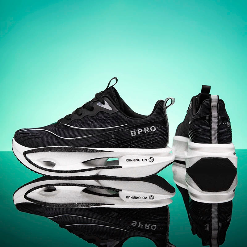   Zapatillas de Running Marathon para Hombre, con Placa de Carbono, Casuales, Transpirables, para Tenis, Deportivas, Ligeras, para Mujer