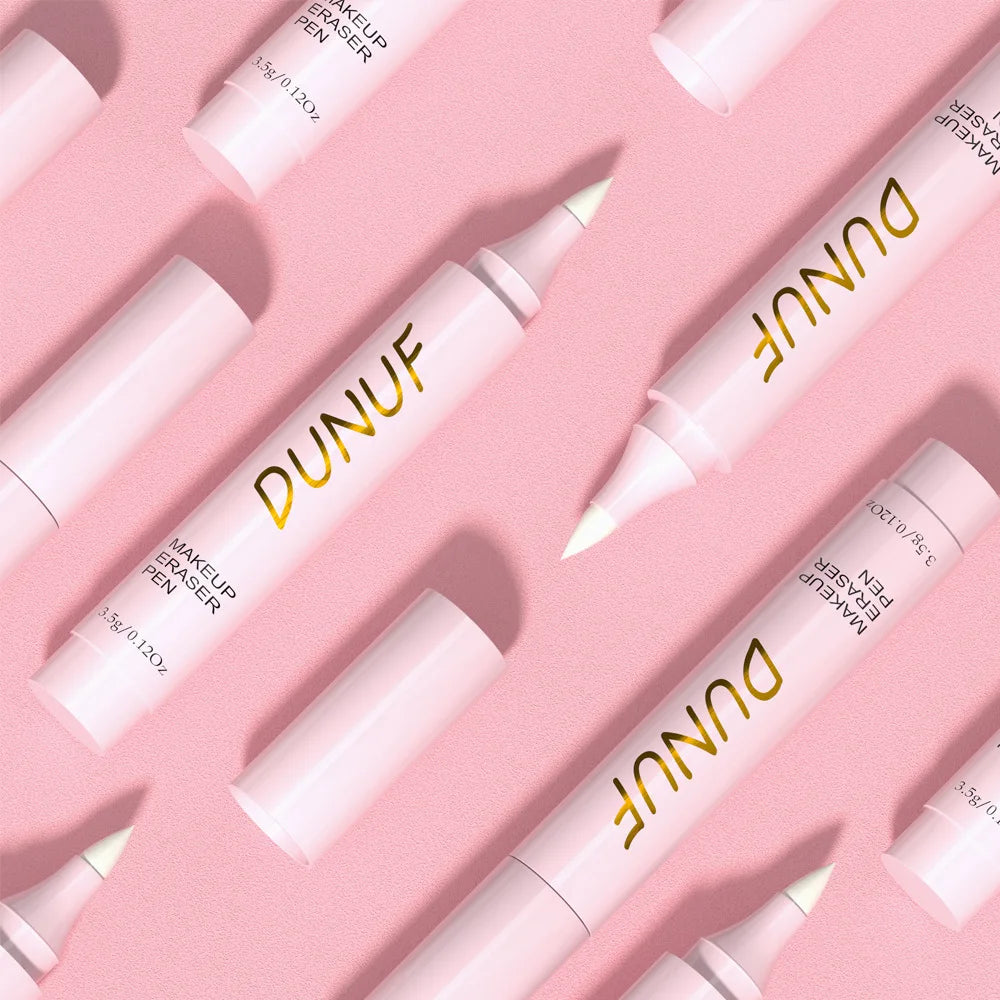 Lápiz de borrador de maquillaje, lápiz eliminador suave para labios, ojos, cara, herramienta de limpieza de poros, cuidado de la piel, debe tener fórmula sin tirar