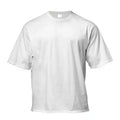 Camiseta holgada de algodón para hombre, camisa de manga corta con hombros caídos para Fitness, gimnasio, culturismo, Tops deportivos de verano