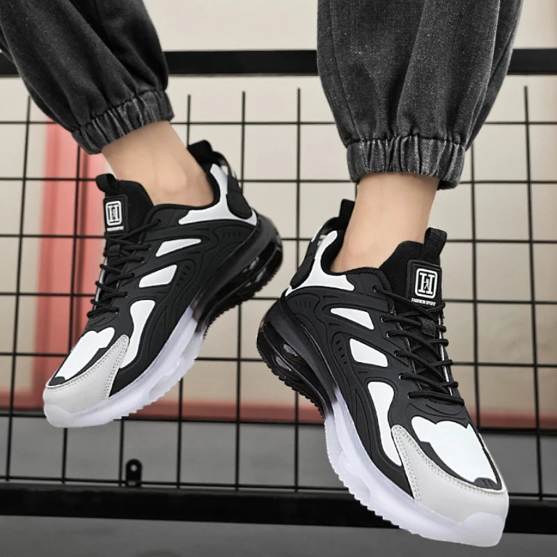 Zapatillas De deporte para hombre, zapatos De malla para caminar para hombre, zapatos De tenis con cordones para aumentar la altura, zapatos duraderos para hombre, Zapatillas De Deporte De alta calidad