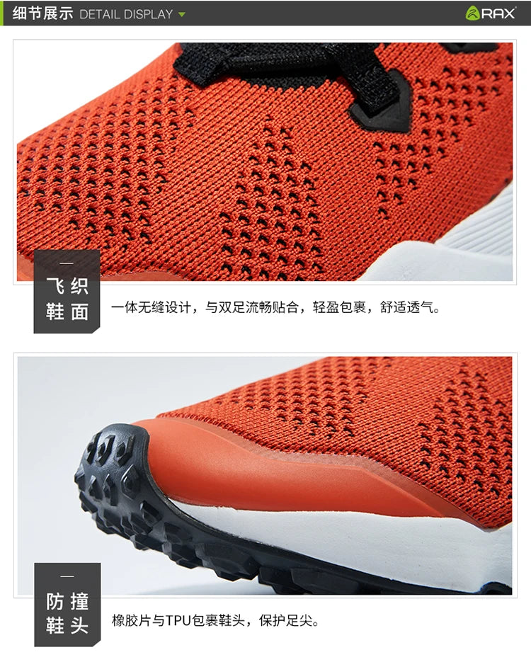 Rax, zapatillas para correr para hombre, zapatos transpirables para correr para mujer, zapatillas ligeras para hombre, zapatos de gimnasio para hombre, zapatos deportivos para exteriores, zapatos masculinos