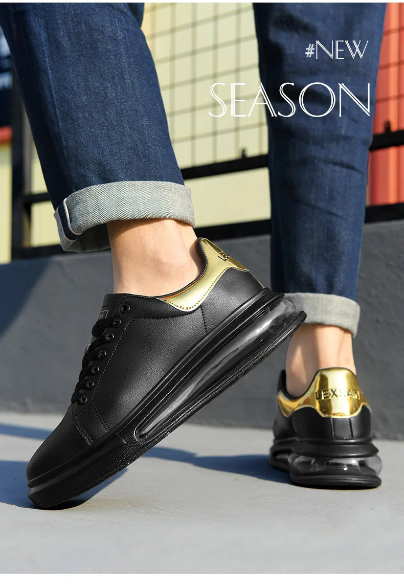 Zapatillas de deporte de lujo para hombre, mocasines informales transpirables para entrenamiento, mocasines de moda para correr, Tenis masculinos