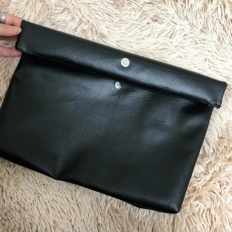 Bolsos de mano informales para mujer, bolsos de noche de cuero PU suave, bolso tipo sobre para fiesta, bolso para teléfono y portátil, Bolso de mano